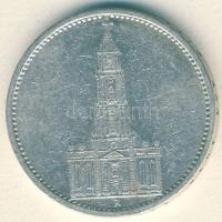 Német 3. Birodalom 1934A 5M Ag "Garnisonkirche" T:3