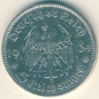 Német 3. Birodalom 1934A 5M Ag "Garnisonkirche" T:3 ph.