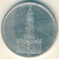 Német 3. Birodalom 1934A 5M Ag "Garnisonkirche" T:3 ph