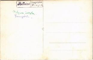 Fonyód, Polgári iskola. Bellainé fényképész, photo