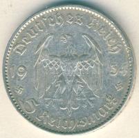 Német 3. Birodalom 1934F 5M Ag "Garnisonkirche" T:3 ph.