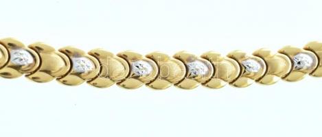 Arany (Au) 14K karkötő, jelzett, h: 19,5 cm, nettó: 11 g