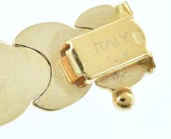 Arany (Au) 14K karkötő, jelzett, h: 19,5 cm, nettó: 11 g