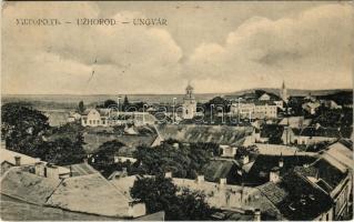 1932 Ungvár, Uzshorod, Uzhhorod, Uzhorod; látkép / general view (EK)