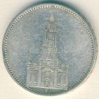 Német 3. Birodalom 1934F 5M Ag "Garnisonkirche" T:3 ph