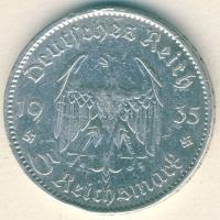 Német 3. Birodalom 1935A 5M Ag "Garnisonkirche" T:3 ph.