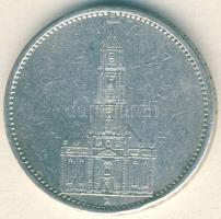 Német 3. Birodalom 1935A 5M Ag "Garnisonkirche" T:3 ph