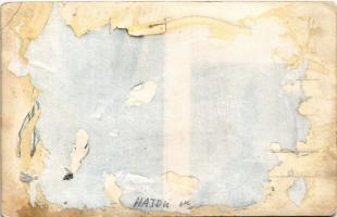 1942 Hajdúszoboszló, gyógyfürdő, fürdőzők csoportja. Foto Czeglédy photo (Rb)