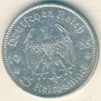 Német 3. Birodalom 1935A 5M Ag "Garnisonkirche" T:3 ph.