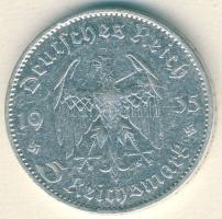 Német 3. Birodalom 1935A 5M Ag "Garnisonkirche" T:3 ph.