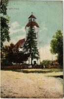 Királyháza, Korolevo, Královo nad Tisou; templom. Vasúti levelezőlapárusítás 248. / church (r)