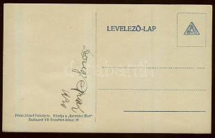 Beregi Oszkár fotólap a színművész saját kezű aláírásával