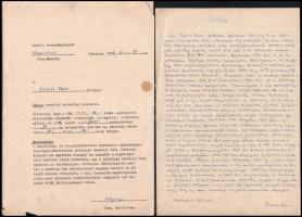 cca 1970 Csepel vas- és Fémművek Szerszámgépgyár bizonyítványok, igazolások, oklevelek 12 db