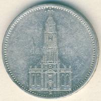 Német 3. Birodalom 1935A 5M Ag "Garnisonkirche" T:3 apró ph