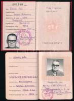 1948-1989 6 db párttagsági igazolvány (MKP-MDP-MSZMP) egy személy részére