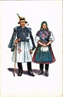 Magyar házaspár a Szilágyságból / Hungarian folklore s: Csikós Tóth András