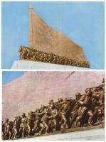 ÉSZAK-KOREA - 7 db modern propaganda képeslap / NORTH KOREA - 7 modern propaganda postcards