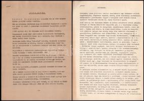 1974-1975 Tucatnyi KISZ jellemzés tanulókról