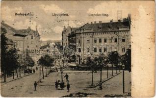 1906 Budapest XIII. Lipót körút, villamos (felületi sérülés / surface damage)