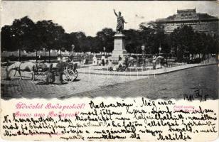 1901 Budapest V. Petőfi szobor (EM)
