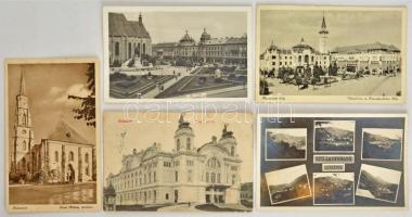 Kb. 300 db főleg RÉGI történelmi magyar város képeslap jobb lapokkal, vegyes minőség, 1930-as és 194...