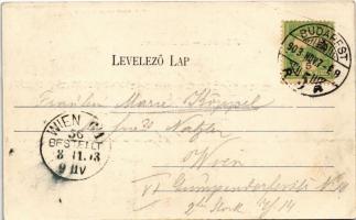 1903 Budapest V. Eskü út, üzletek. Divald Károly 29. sz. (EK)