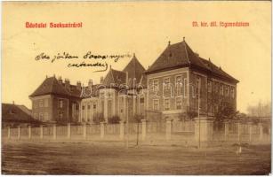 1907 Szekszárd, M. kir. állami főgimnázium. W.L. 750.