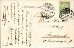 1907 Szekszárd, M. kir. állami főgimnázium. W.L. 750