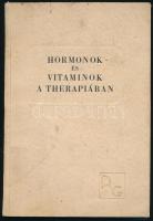 Hormonok és vitaminok a therapiában. Bp., én., Richter Gedeon, (Révai-ny.) Kiadói kopott, foltos papírkötés.