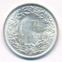 Svájc 1965B 1Fr Ag T:1-  Switzerland 1965B 1 Franc Ag C:AU Krause KM#24