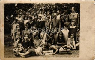 ~1940 Izraelita Szünidei Gyermektelep. Judaika / Jewish children holiday camp. Judaica (fl)