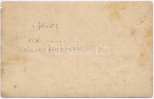 ~1940 Izraelita Szünidei Gyermektelep. Judaika / Jewish children holiday camp. Judaica (fl)