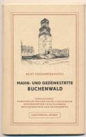 Mahn- und Gedenkstätte Buchenwald / Buchenwaldi koncentrációs tábor - 8 db modern képeslap tokban / ...