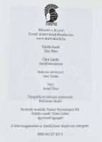 Ódor László: Antall-Breviárium. Bp., 2004, Minerva. Kiadói keménykötésben