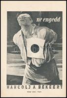 cca 1953 IV. Magyar Képzőművészeti Kiállítás. Műcsarnok kiállítási katalógus. Benne több ismert művé...