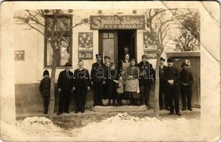 Budapest XX. Pestszenterzsébet, Pesterzsébet, Erzsébetfalva; Spilák János vendéglője. Vörösmarty u. 119. photo (fa)