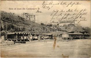 1906 Constanta, Baile de mare / beach (Rb)