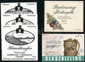 10 db balatoni borcímke