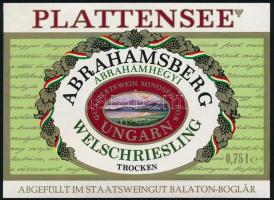 10 db balatoni borcímke