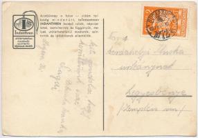 1937 Aratóünnep a falun. Indanthren textil festék reklámlap / Hungarian folklore, Indanthren textile...