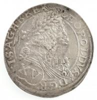 1676. 15kr Ag I. Lipót Pozsony (5,98g) T:2,2- Hungary 1676. 15 Kreuzer Ag Leopold I Bratislava (5,98g) C:XF,VF Huszár: 1441., Unger II.: 1068.a