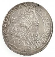 1676. 15kr Ag "I. Lipót" Pozsony (5,98g) T:2,2- Hungary 1676. 15 Kreuzer Ag "Leopold I" Bratislava (5,98g) C:XF,VF Huszár: 1441., Unger II.: 1068.a