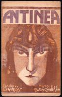 cca 1920-40 össz. 8 db illusztrált, részben litografált borítóval rendelkező magyar, német és franci...