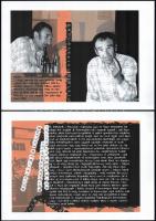 "Kocsmára nyílik az utcaajtó" 8 darabos grafika, print sorozat .Jelzés nélkül. 20x30 cm