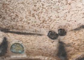 Ezüst (Ag) 2d tálka, jelzett, nettó: 99g, d:12-17cm