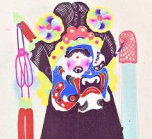 10 db kisgrafika, vegyes technika, papír, 14×10 cm