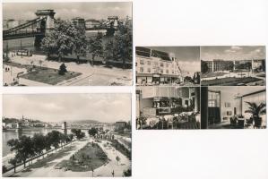 30 db MODERN magyar város képeslap vegyes minőségben / 30 modern Hungarian town-view postcards in mixed quality