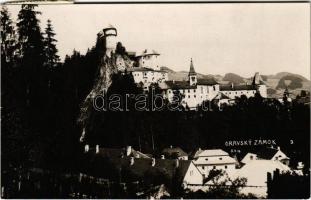 1929 Árvaváralja, Oravsky Podzámok; Árva vára / Burg Orava / Oravsky zámok / castle. photo