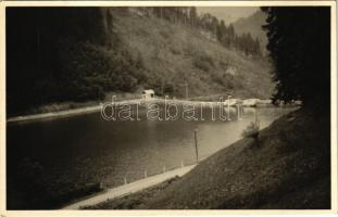 Selmecbánya, Schemnitz, Banská Stiavnica (?); tó / lake. photo