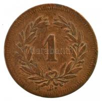 Svájc 1857. 1R T:2-
Switzerland 1857. 1 Rappen C:VF
Krause KM# 3